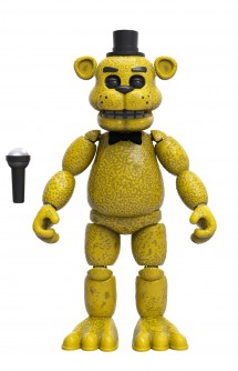 Five Nights at Freddy's Articulated Golden Freddy Action Figure, 5"