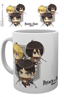 Attack on Titan - Season 2 Taza Chibi Trio