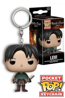 Pop! Keychain: Ataque a los Titanes - Levi Ackerman