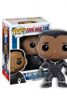 Pop! Marvel: Captain America Civil War - Black Panther unmasked Limitado