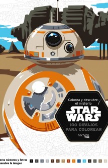 Colorea y descubre el misterio Star Wars