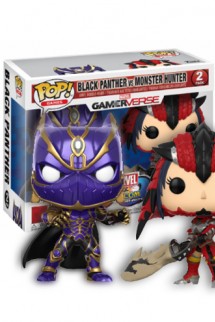 Pop! Games: Gamer Verse - Black Panther vs Monster Hunter