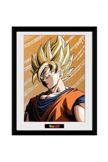 Dragonball Z - Póster Enmarcado Goku