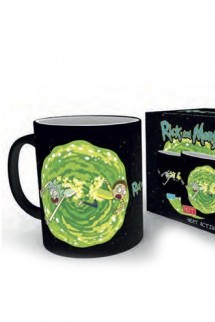 Rick y Morty - Taza sensitiva al calor Portal