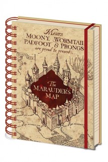 Harry Potter - Libreta A5 Marauders Map