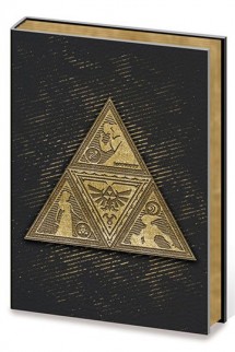 Legend of Zelda - Libreta A5 Metal TriForce