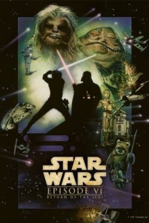 Star Wars - Póster de metal Return Of The Jedi