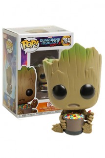 Pop! Marvel: Guardianes de la Galaxia Vol. 2 - Groot/Candy Bowl Exclusivo