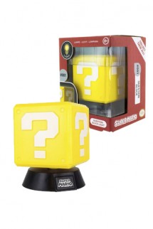 Nintendo - Lámpara 3D Super Mario Question Block