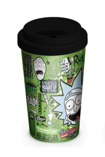 Rick y Morty - Taza de Viaje Quotes