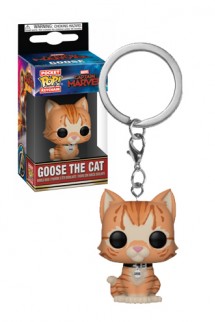 Pop! Keychains: Marvel - Captain Marvel - Goose the Cat