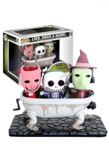 Pop! Movie Moment: Pesadilla Antes de Navidad - Lock, Shock & Barrel Exclusive