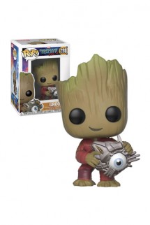 Pop! Marvel: Guardianes de la Galaxia Vol.2 - Groot w/ Cyber