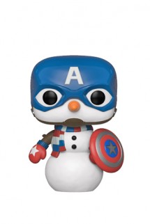 Pop! Marvel: Holiday - Captain America