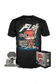 Camiseta Pop! Tees Set de Minifigura y Camiseta Flash Exclusivo By Jim Lee