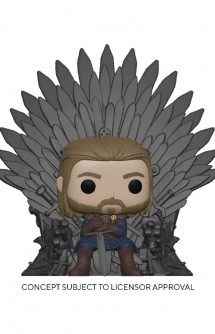 Pop! Deluxe: Juego de Tronos - Ned Stark on Throne