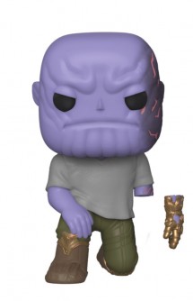 Pop! Marvel: Vengadores Endgame - Thanos w/ Detachable ECCC2020 Ex