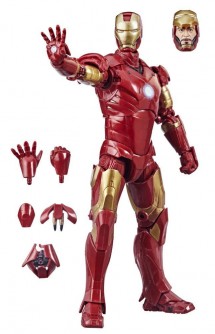 Marvel - Figura Iron Man Mark III Marvel Legends Serie