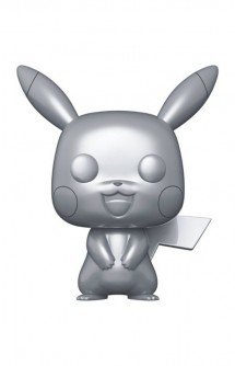 Pop! Games: Pokemon - Pikachu Silver 10" Ex