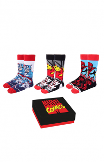 Marvel - Pack X3 calcetines Marvel comics