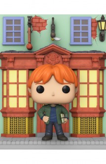 Pop! Deluxe: Harry Potter - Ron w/ Diagon Alley Quidditch Supplies Ex