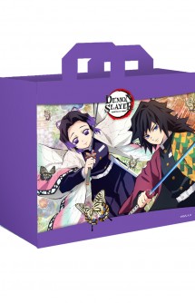 Demon Slayer: Kimetsu no Yaiba -  Bolsa Reutilizable Giyu Tomyoka & Shinobu Kocho