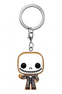 Pop! Keychain: Pesadilla Antes de Navidad - Jack Skellington (Gingerbread)