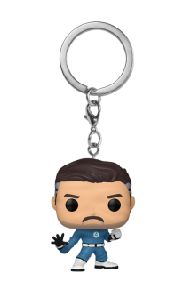 Pop! Keychain: Fantastic Four First Steps - Mister Fantastic