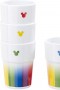 Disney - Set 4 Vasos Mickey Rainbow