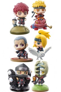 Figura - Naruto Shippuden: Petit Chara Land Naruto & Akatsuki Part 1 "Aleatorias"