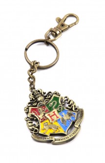 Harry Potter - Llavero metal Howarts