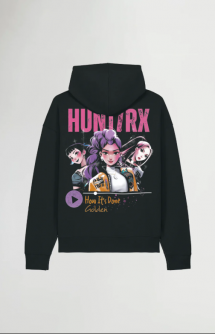 K-Pop Demon Hunters - Sudadera con gorro Made in Japan - Trio 