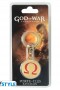 Llavero Metal -God of War "Omega"