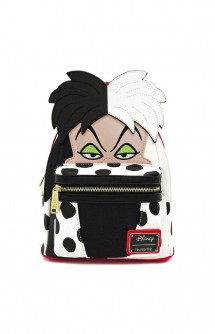  Loungefly - 101 Dálmatas - Mini Mochila Cruella de Vil