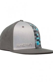 Minecraft Gorra plana diamantes