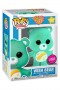 Pop! Animation - Care Bears 40th - Wish Bear (Flocked Chase)